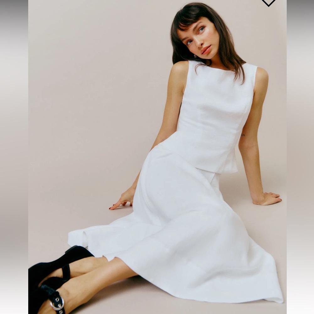 Moya reformation linen two piece set